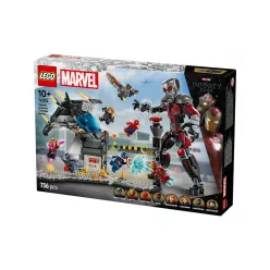   LEGO Super Heroes Marvel 76314 Amerika kapitány: polgárháború csatajelenet