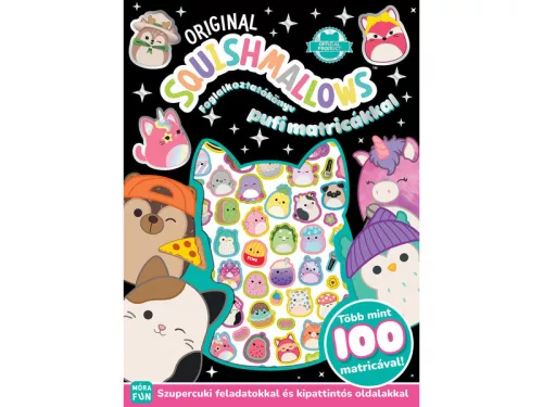 Squishmallows- Foglalkoztatókönyv