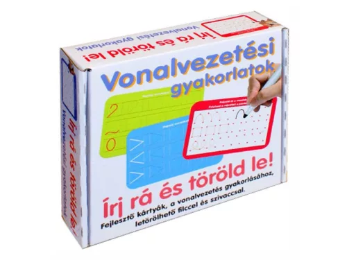 Vonalvezetési gyakorlatok fejlesztő játék