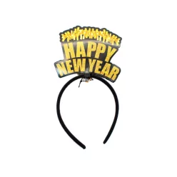 Happy New Year Fejdísz  13 Cm, többféle