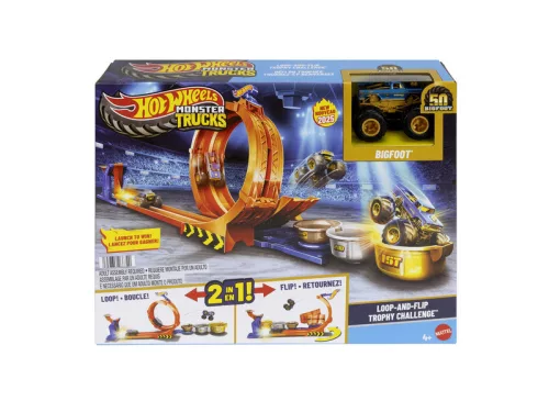 Hot wheels monster trucks 50. Évfordulós bigfoot hurokpálya