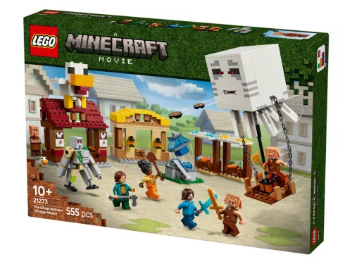 LEGO Minecraft 21273 A szellemléghajó és falutámadás