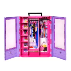 Barbie fashionista öltözőszekrény új