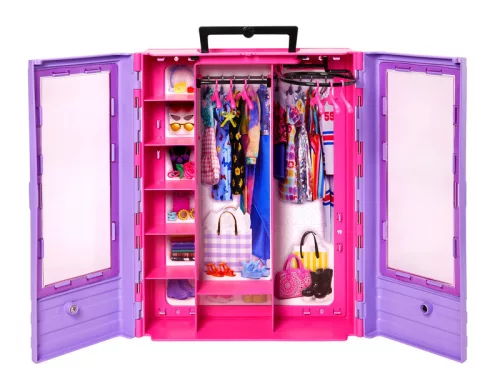 Barbie fashionista öltözőszekrény új