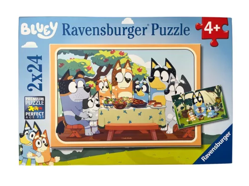 Puzzle 2x24 db - Bluey