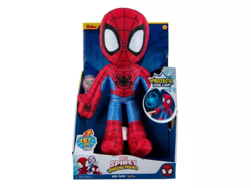 SPIDEY PóKEMBER VILáGíTó PLüSSFIGURA 23 CM - SPIDEY