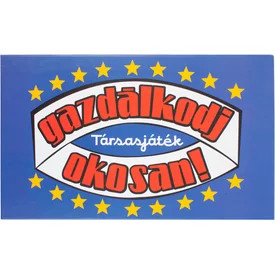 Gazdálkodj okosan társasjáték - eurós változat