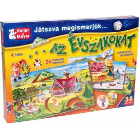 Játszva megismerjük az évszakokat 24 darabos puzzle