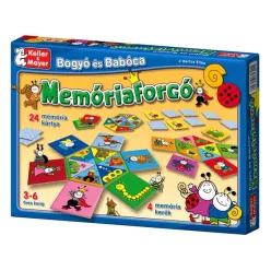 Bogyó és Babóca Memóriaforgó társasjáték