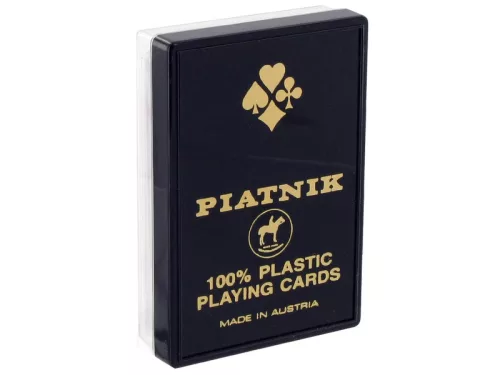 Piatnik plasztik 55 lapos póker kártya - többféle