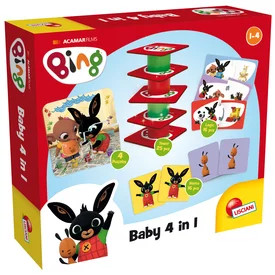 Bing baby 4 in 1 fejlesztő játékok