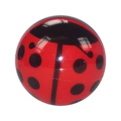 Katicás lakkfényű labda - 14 cm