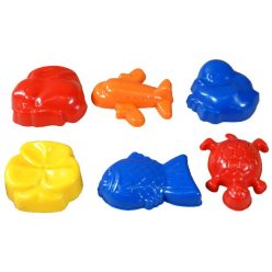 Homokozó forma 6 darabos készlet - többféle