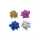 Csillag glitteres 5cm