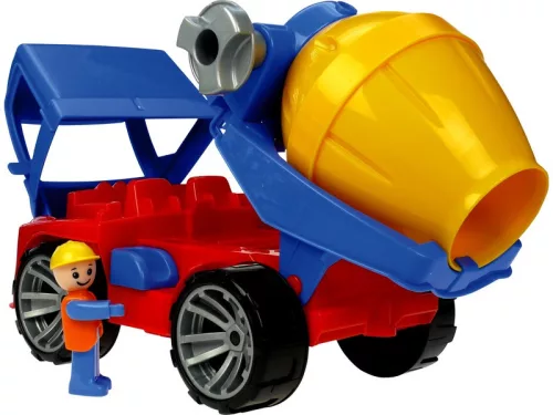 LENA: Truxx műanyag betonkeverő autó - 29 cm