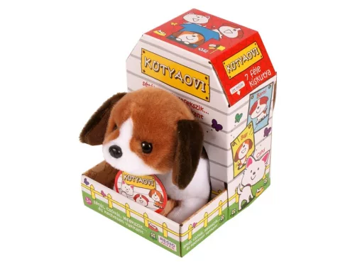Sétáló Beagle kutyus - 20 cm