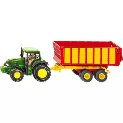 SIKU John Deere traktor pótkocsival 1:55 - 1650