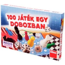 Dino 100 játék egy dobozban társasjáték-gyűjtemény