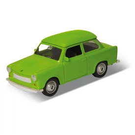 Trabant 601 autó zöld 7,5cm