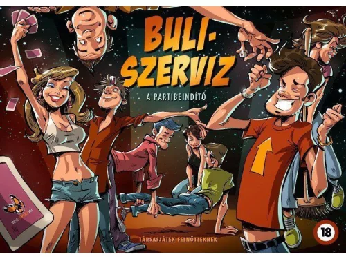 Buliszerviz társasjáték felnőtteknek