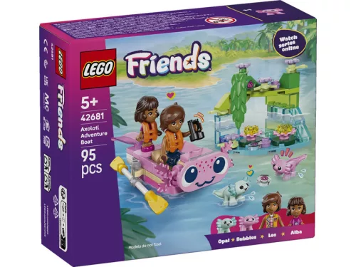 LEGO Friends 42681 Kalandok az axolotlhajón