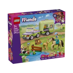 LEGO Friends 42695 Ló- és csikószállító utánfutó