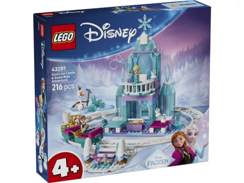 LEGO Disney princess 43281 Elsa jégkastélya és szánkós kalandjai