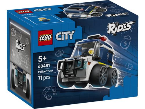 LEGO City 60481 Járgányok  rendőrségi teherautó