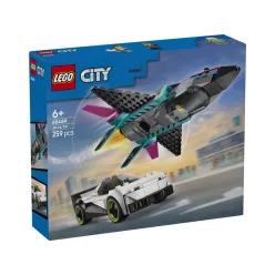 LEGO City 60489 Repülő vs. Autó