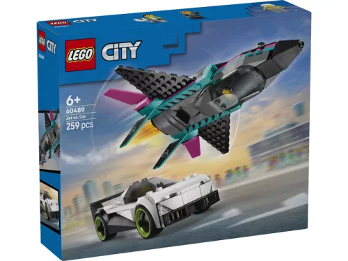 LEGO City 60489 Repülő vs. Autó