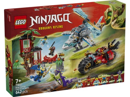 LEGO Ninjago 71857 Nindzsajárművek csatája a lombháznál