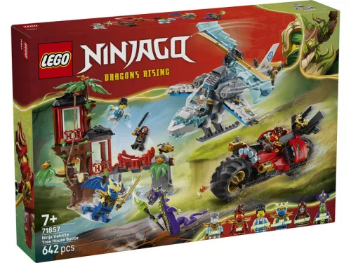 LEGO Ninjago 71857 Nindzsajárművek csatája a lombháznál