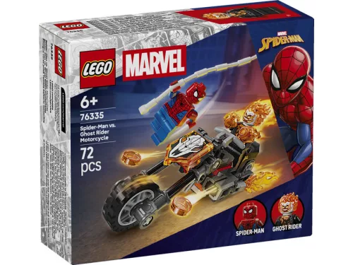LEGO Super Heroes 76335 Pókember a motoros szellemlovas ellen