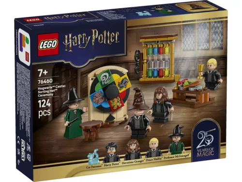 LEGO Harry Potter 76460 Roxfort kastély: a teszlek süveg kiválasztási ceremóniája
