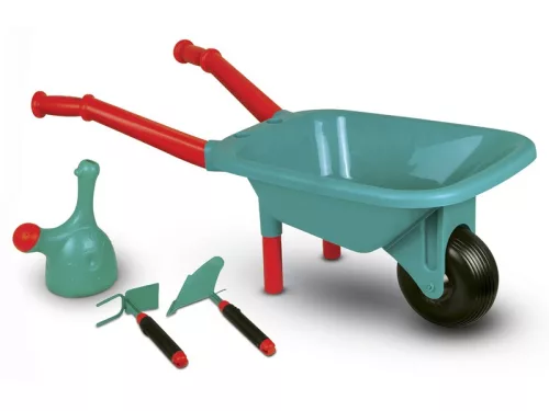 Kiskertész 4 darabos készlet talicskában