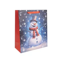 Papírtasak Hóember   26*32