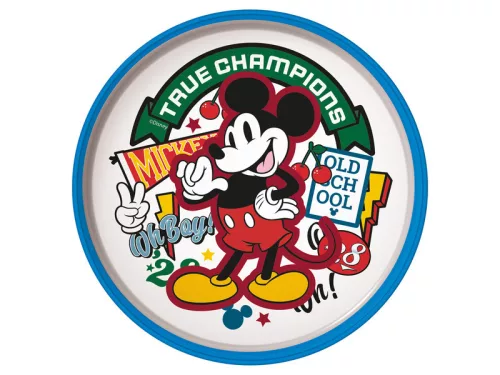 Műa.Mickey lapostányér