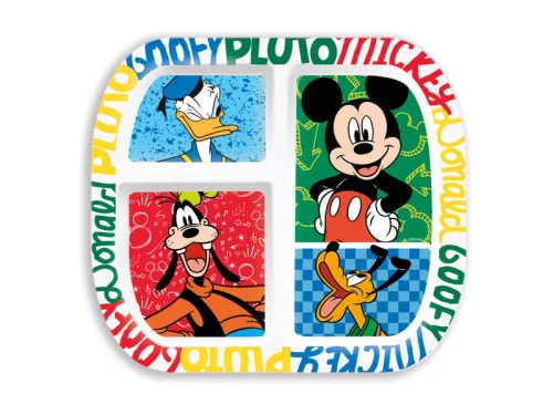 Műa.Mickey osztott tányér