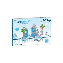 Mágneses építőkockák - havas táj 93 db/cs