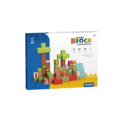 Mágneses építőkockák - erdő 102 db/cs