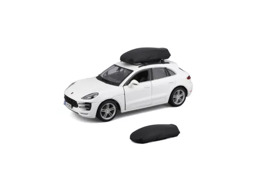 Bburago 1/24 Porsche Macan tetőcsomagtartóval