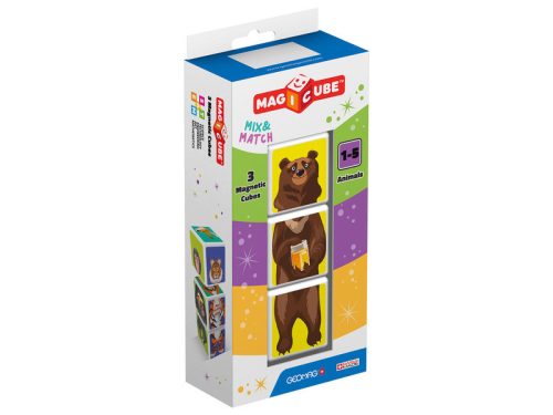 Geomag Magicube Mix&Match Állatok 3 db