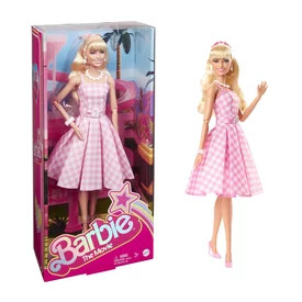 Barbie mozifilm - Barbie rózsaszín kockás ruhában