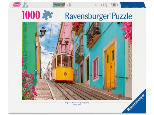 Puzzle 1000 db - A lisszaboni villamos