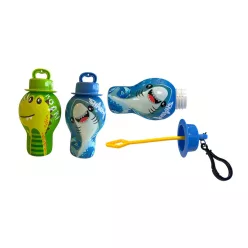 Dínós és cápás buborékfújó 30 ml, 4 féle