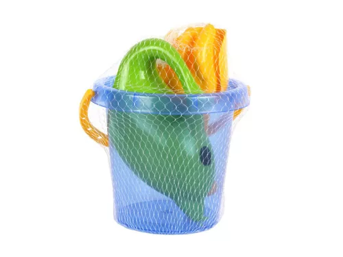 Homokozó szett - kék, 4 db