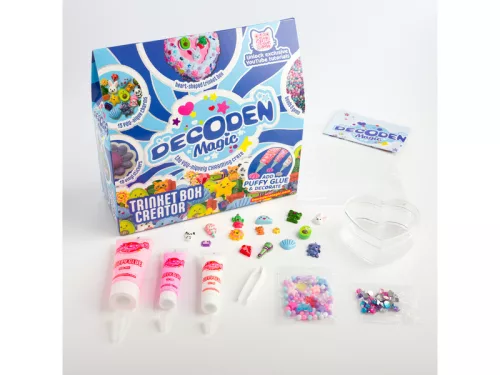 Decoden Magic - Varázsdekor: szív alakú ékszerdobo