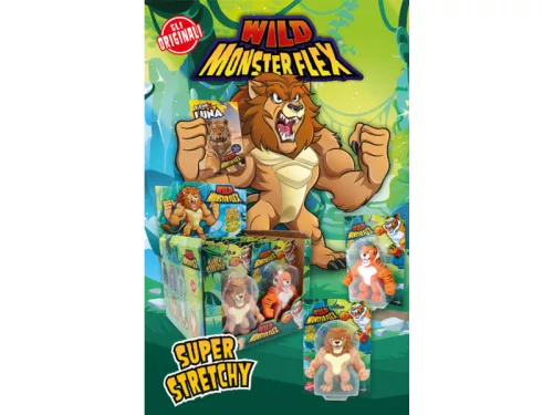 Monsterflex Vadállatok - nyújtható figura