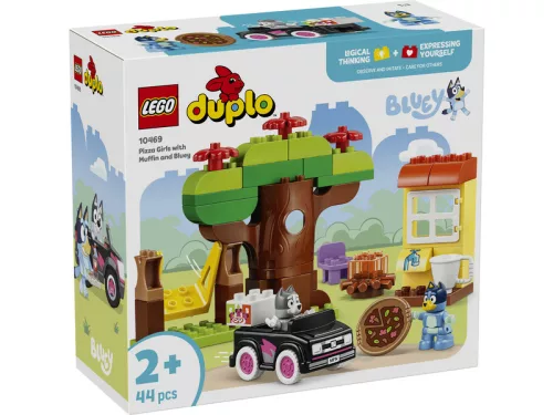 LEGO DUPLO Bluey 10469 Pizzáslányok: Gombóc és Bluey