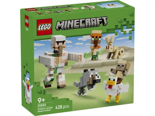 LEGO Minecraft 21592 Csirkezsoké, támadás a sivatagban